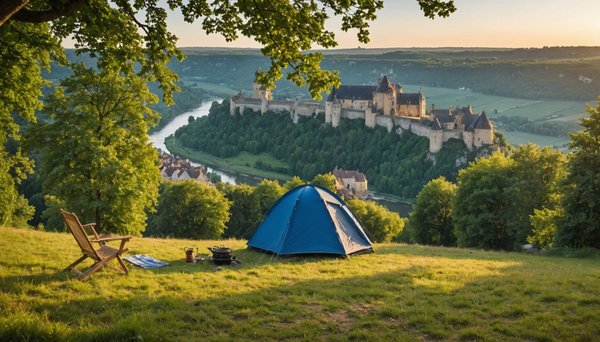 Une escapade en camping à domme, perle de la dordogne